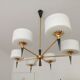 Chandelier 1950 modernist design arlus lunel