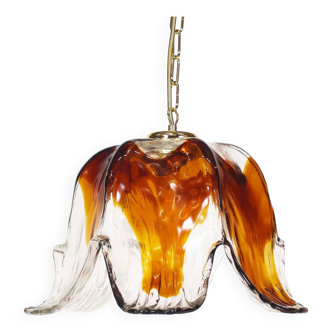 Vintage Muranoglass Pendant Lamp by Mazzega