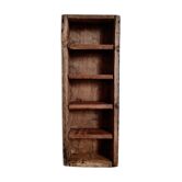 Workshop wooden shelf