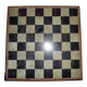 Large two-tone onyx chess box