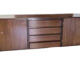 Vintage Scandinavian teak sideboard from the 60s, 70s