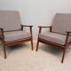 Pair of Boomerang armchairs 1960