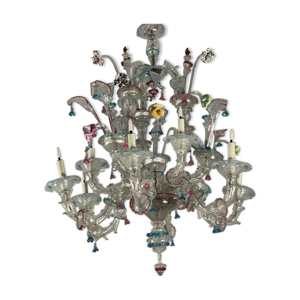 lustre Rezzonico vénitien - 1920