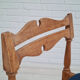 5 chairs in oak wood 1960