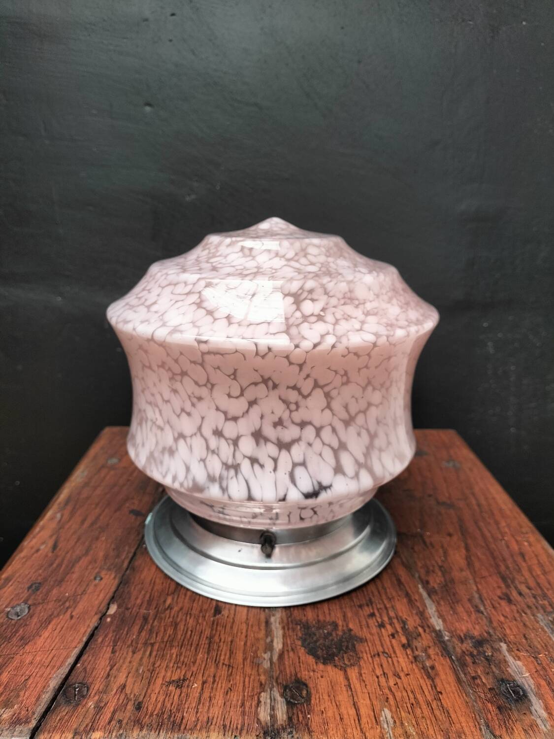 Clichy glass ceiling light