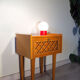 Pair of globe lamps year 70s