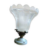 Antique glass wall lamp from the years 20/30