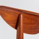Harry Ostergaard set of eight dining chairs in teak Randers Denmark 1960