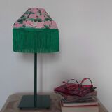 Japanese paper lamp with fringe "Polina"