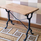 Bistro table wooden tray