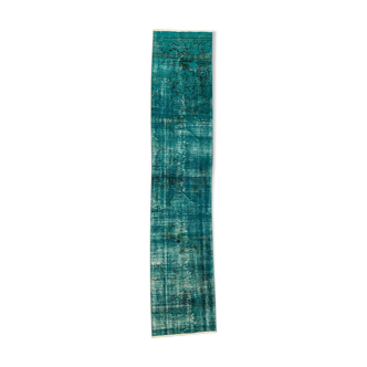 Coureur tapis de couloir 303x62 cm laine Vintage
