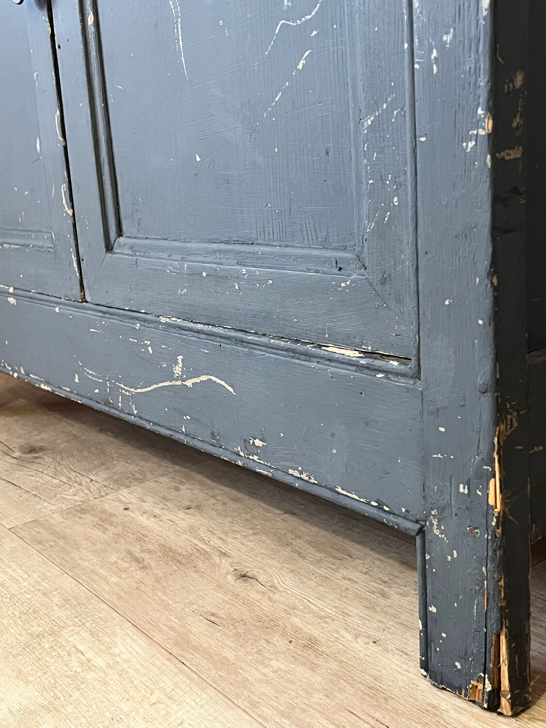 Slate blue Parisian buffet