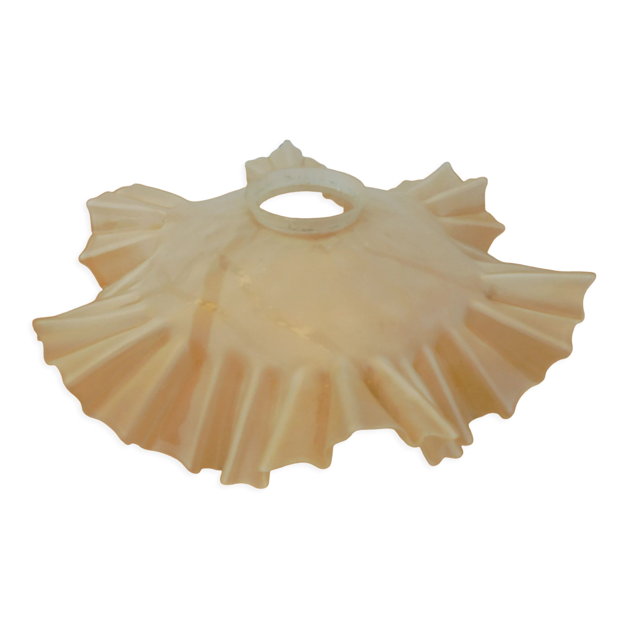 Opaque glass suspension lampshade