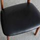 Dining chairs 'model 60' by Hennig Kjaernulf for Bruno Hansen, Denmark 1960