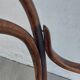 Fauteuil canné et bois courbé style Thonet Fischel, années 30
