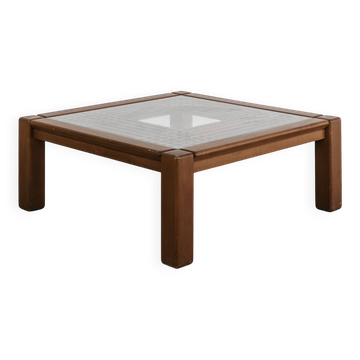 Table basse design des années 1970, Ettore Sottsass Santambrogio & De Berti