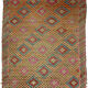 Vintage Turkish Oushak Kilim Rug 190x312 cm Handmade Wool