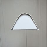 Floor lamp metal white design Aluminor