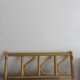 Curved wooden wall coat rack from the 70s-80s.
