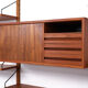 Large Poul Cadovius Royal wall system 1950s Denmark