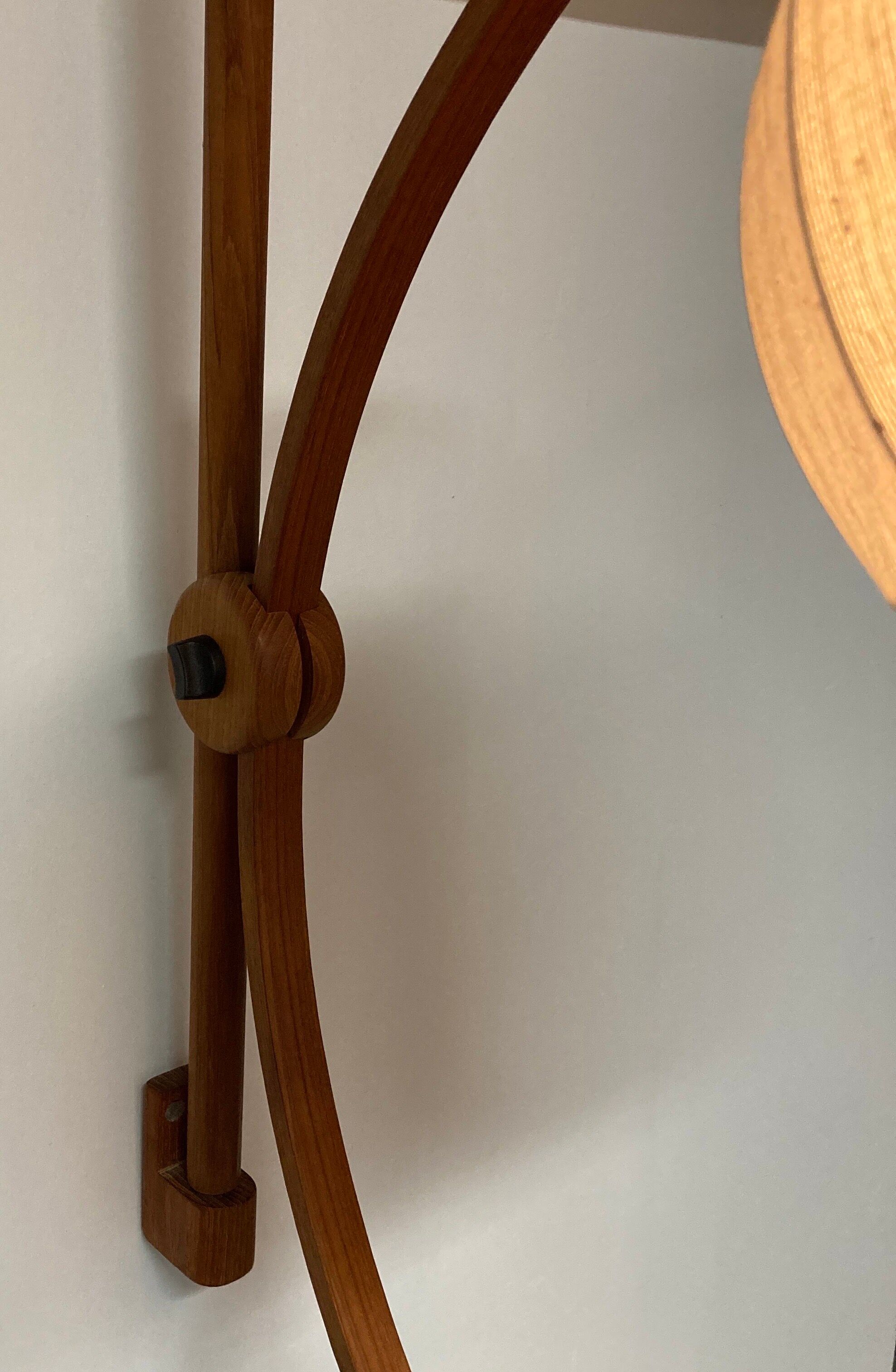 Modular wall lamp 90 cm scandinavian design 1960