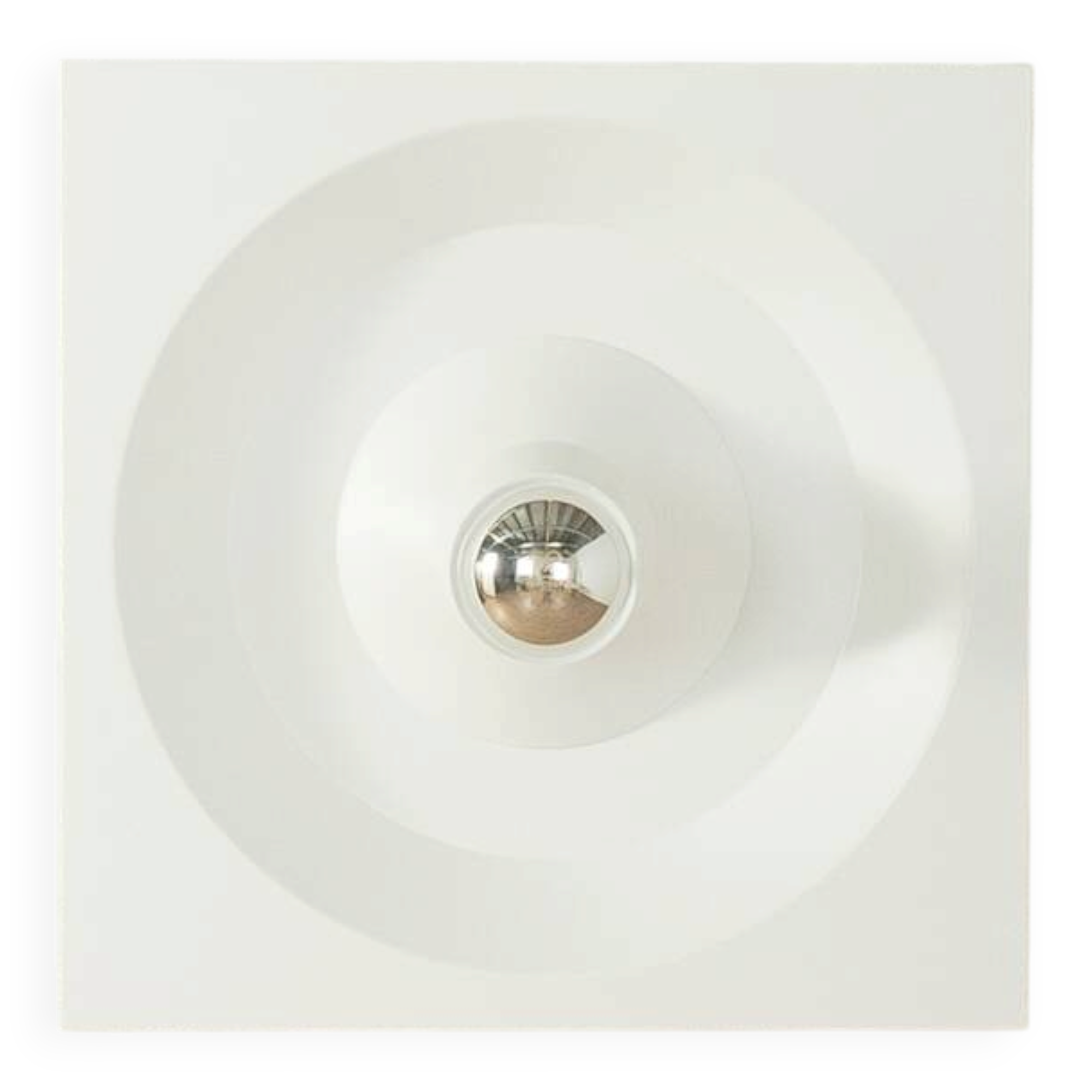 Kaiser Leuchten | Klaus Hempel – Minimalist Space Age wall and ceiling lamp, 1970s