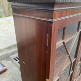 English display cabinet with 4 doors in mahogany, 1960.
