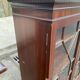 English display cabinet with 4 doors in mahogany, 1960.