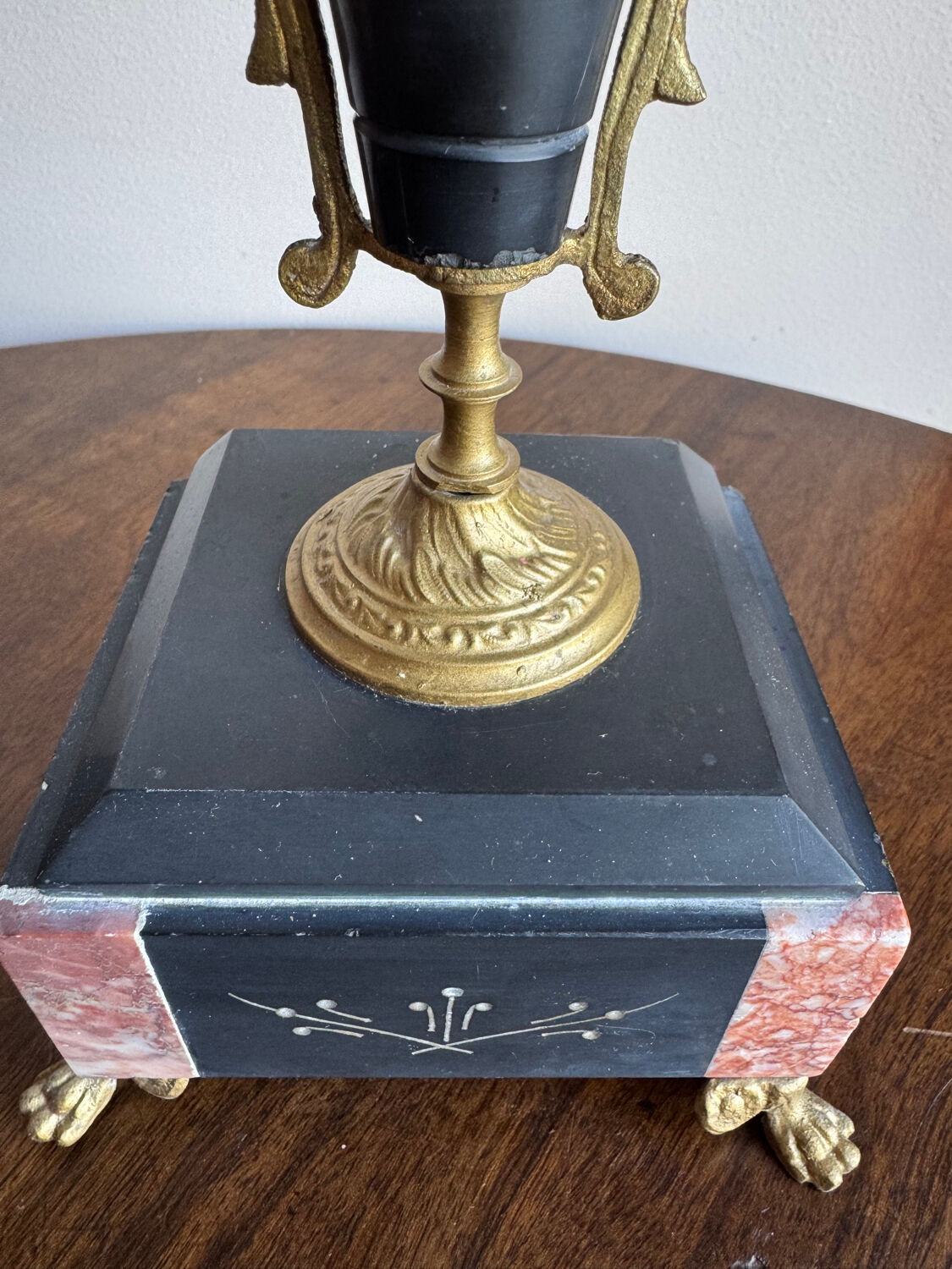 Pair of 5-light candelabra in Empire style