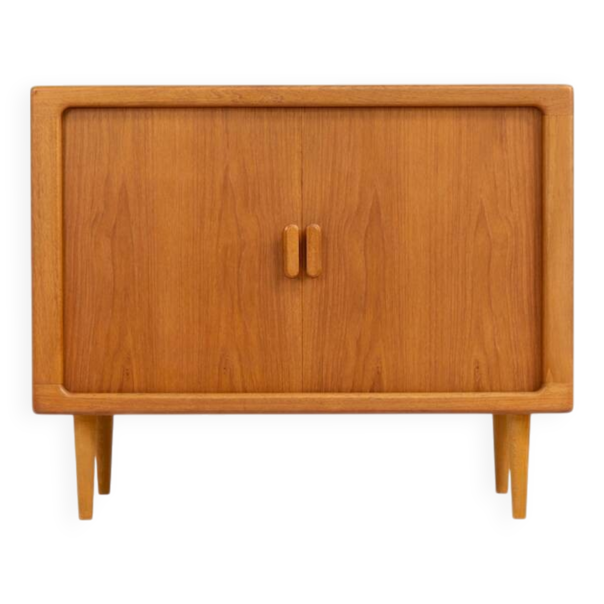 armoire à portes tambour par CFC Silkeborg (Danemark, années 1960).