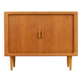 armoire à portes tambour par CFC Silkeborg (Danemark, années 1960).