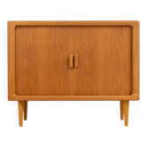armoire à portes tambour par CFC Silkeborg (Danemark, années 1960).