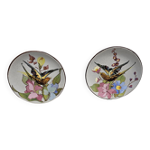 Lot de 2 assiettes de Giraud à Vallauris diamètre 16 cm