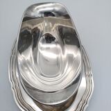 Christofle sauce maker in silver metal. Gallia Collection