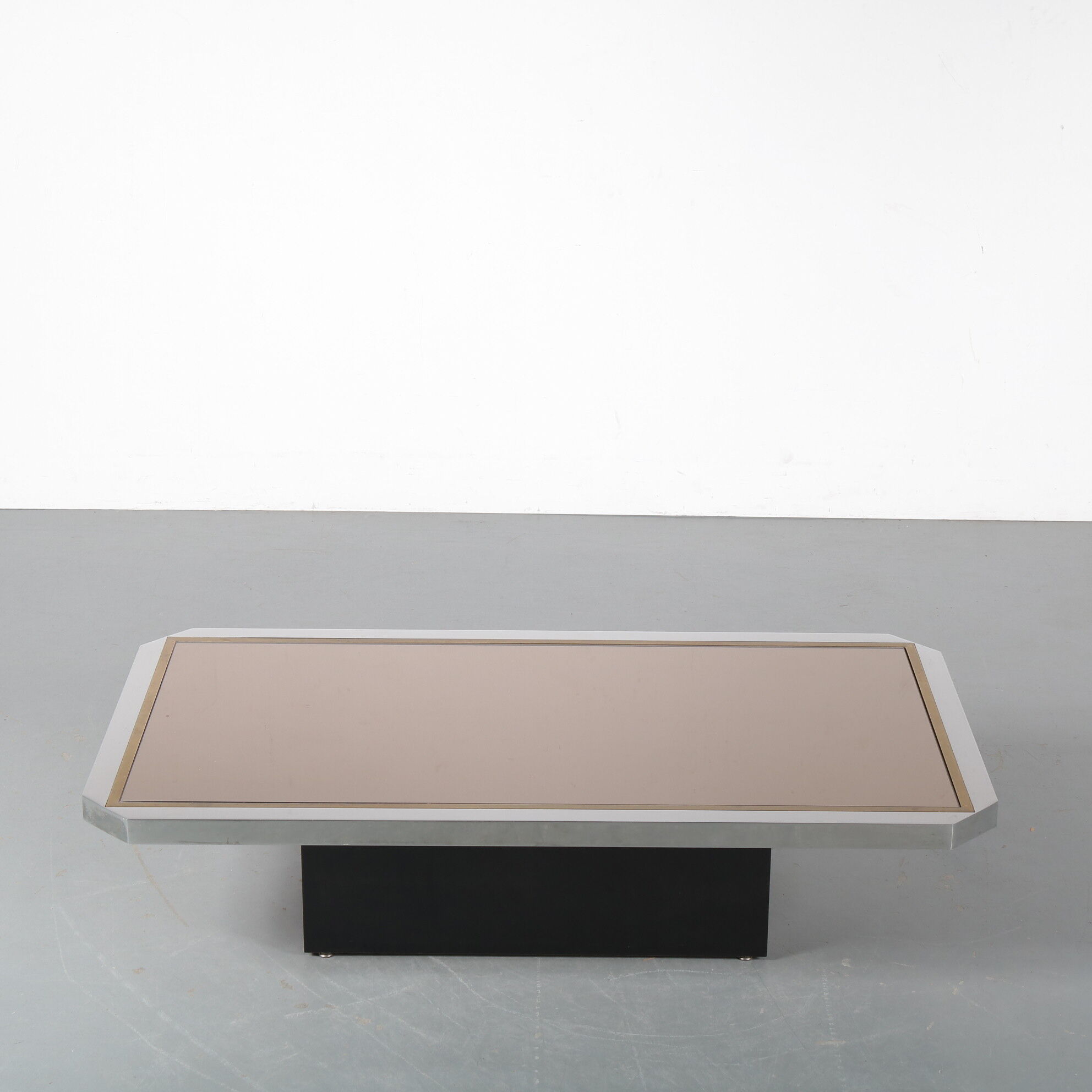 1970s Coffee table by Belgo Chrom, Belgium