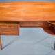 Mid-century teak desk by Gunnar Nielsen for Tibergaard, Denmark 1960s