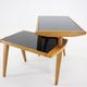 1960s Oak Side Table by Krasna Jizba ,Czechoslovakia