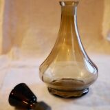 Smoked glass carafe