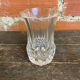 Vase ancien cristal d’arques modèle longchamp médicis verre moulé vint