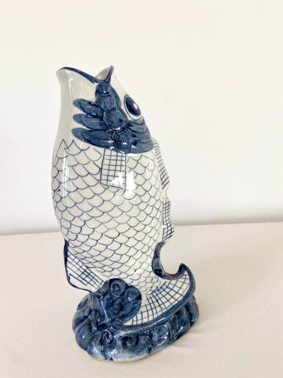 Ceramic fish vase