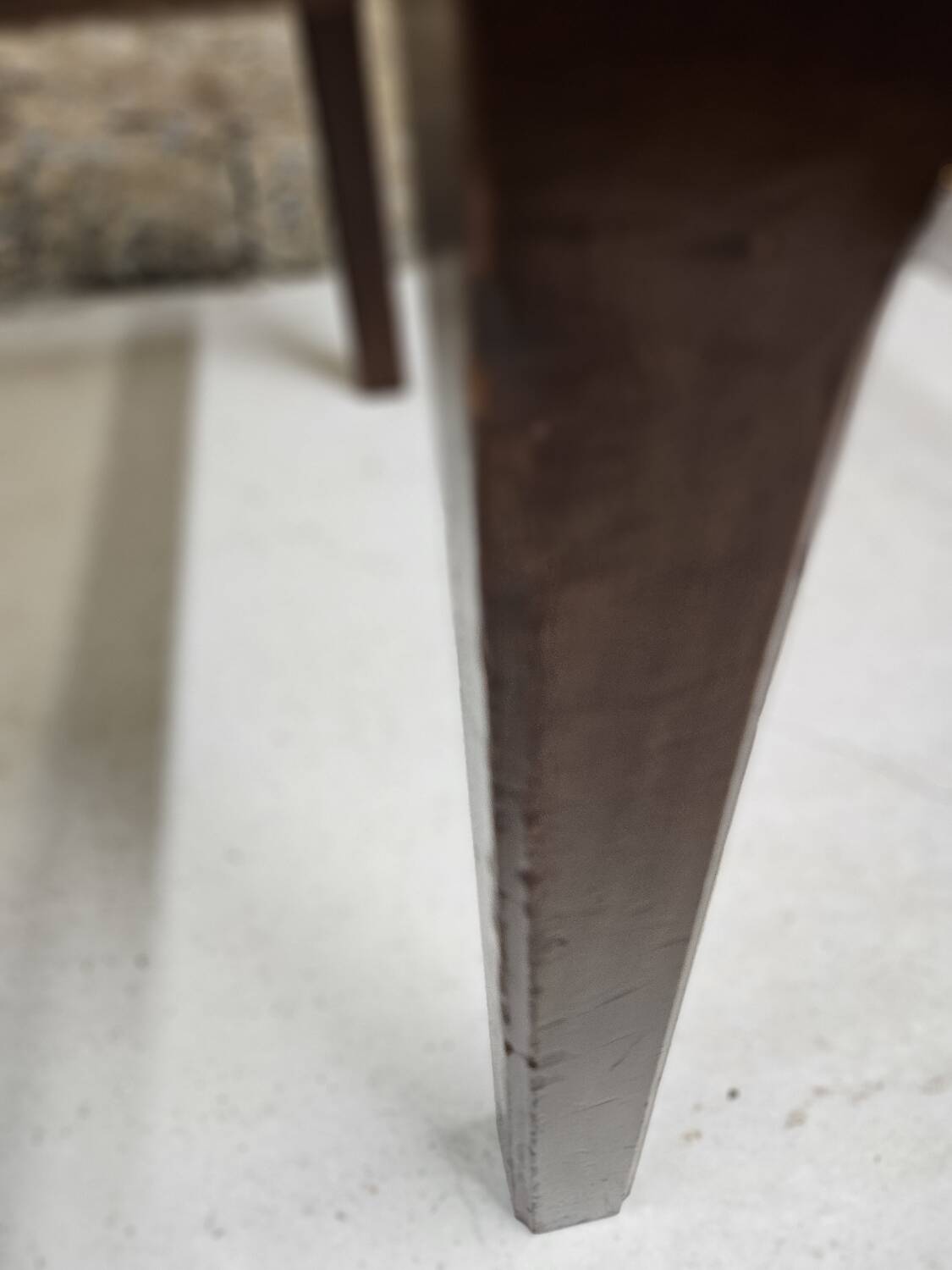 Teak coffee table with smoked glass 1970"