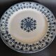 Paire d'assiettes un creuse et une plate Badonviller décor Oriental début X