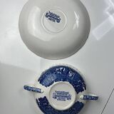 Adams English Scenic dish and bowl with handles