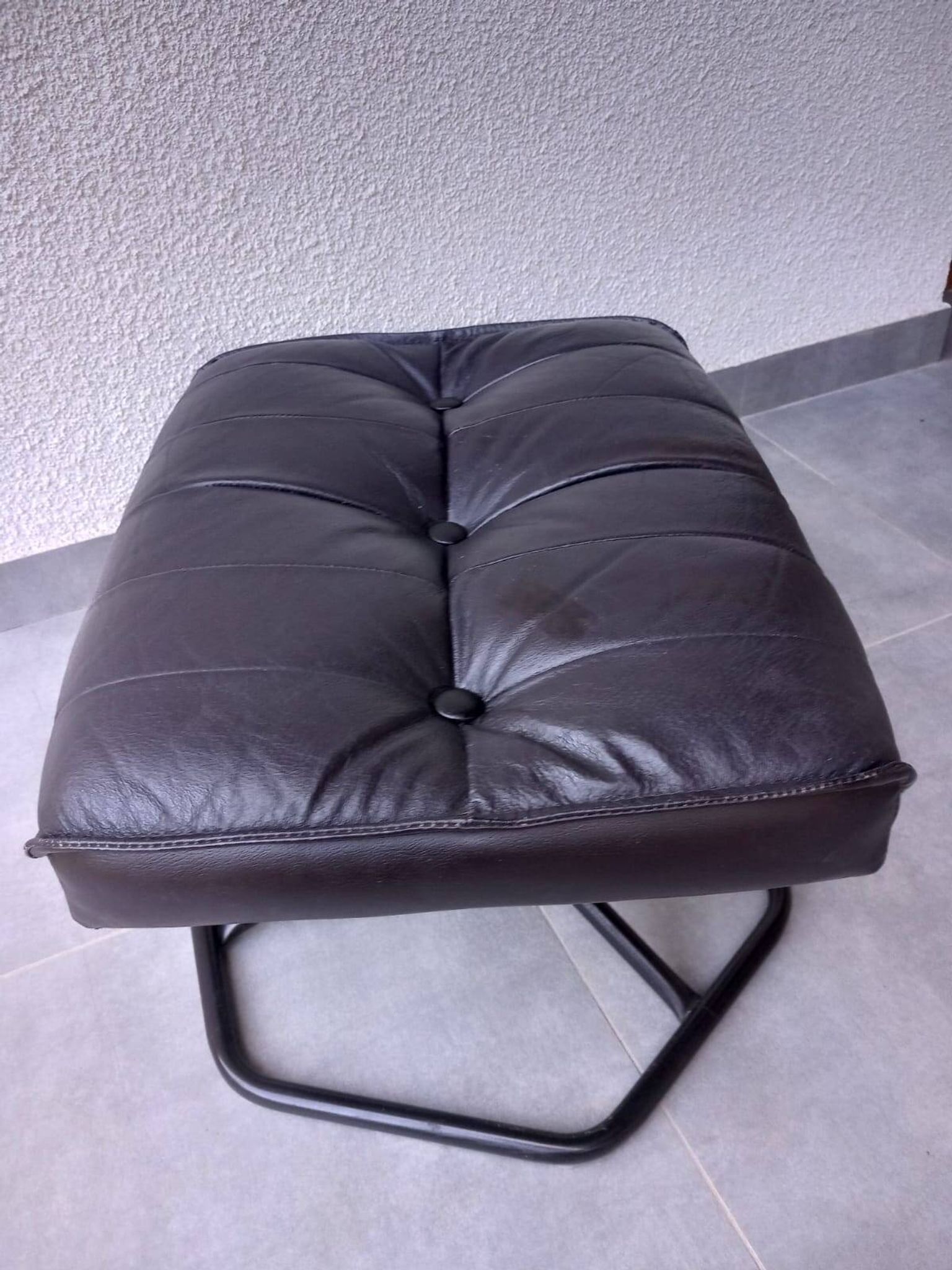 Pouf Danemark des années 1960