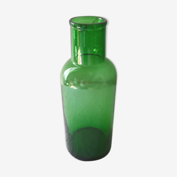 Apothecary green bottle