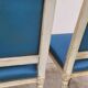 Pair of antique Louis XVI style chairs with patina