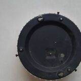 Antique ceiling light in molded glass
