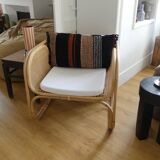 Fauteuil en rotin naturel