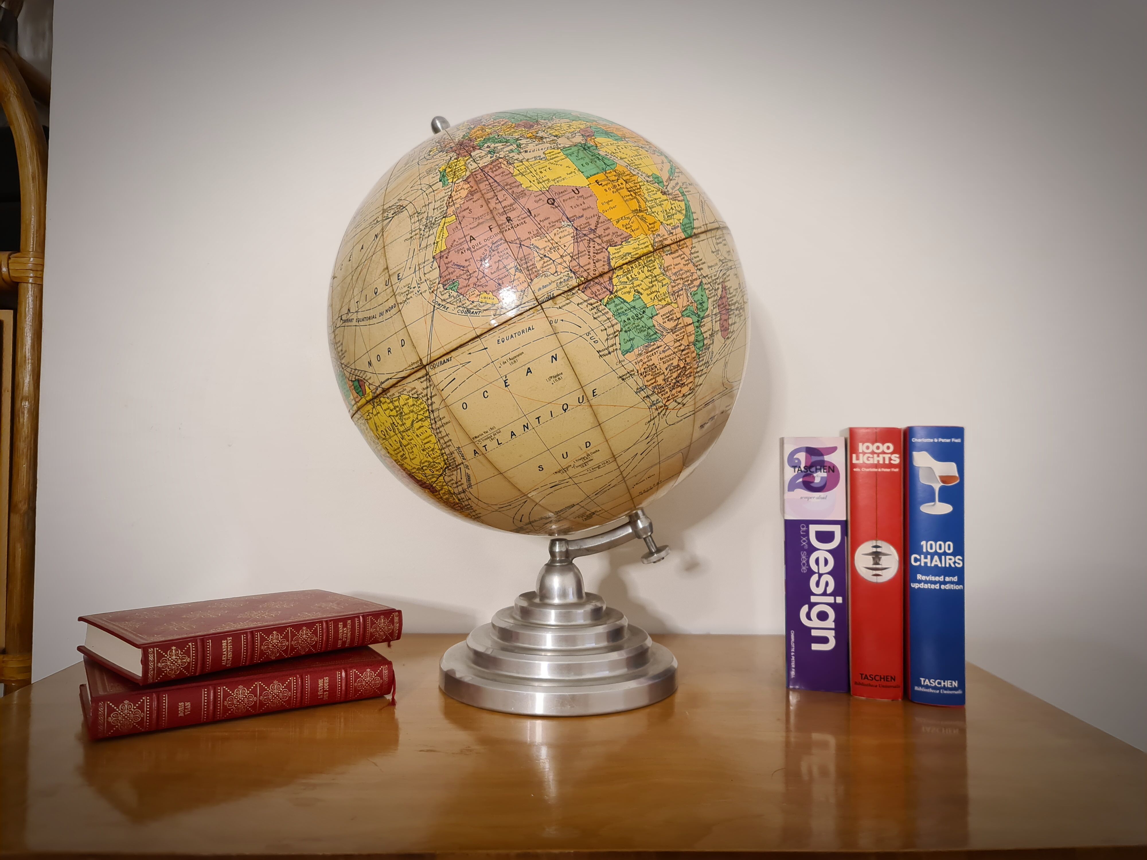 Vintage globe Girard & Barrère 50's