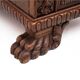 Cabinet set on lion's paws, Germany, early 20th century.
